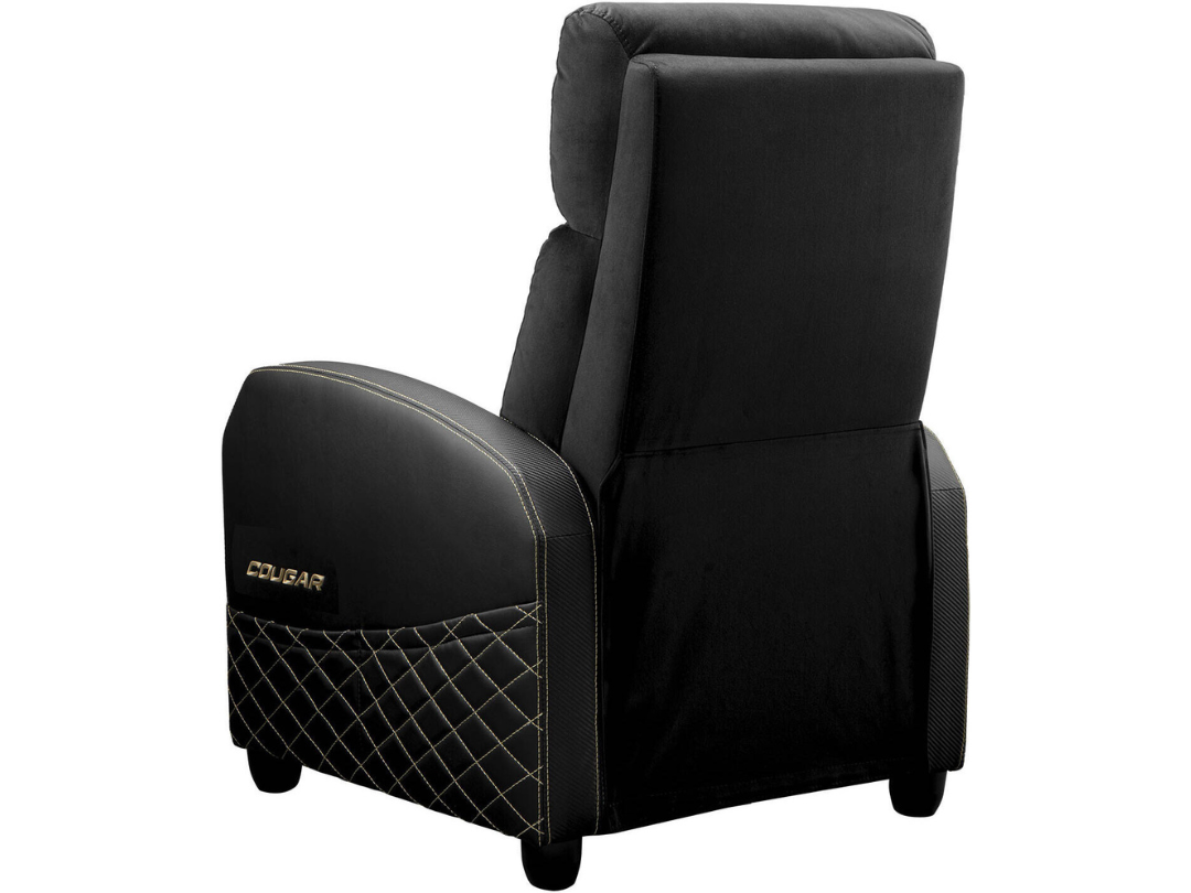Cougar Ranger Elite Gold Gaming Sofa – Velvet, Reclining, Adjustable Cougar Ranger Elite Gold Gaming Sofa – Velvet, Reclining, Adjustable